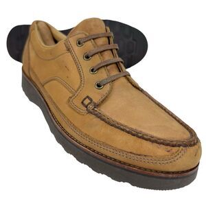 Rockport RocSports Nubuck Leather Gore-Tex Lined Vibram Sole Lace-up Loafers Men